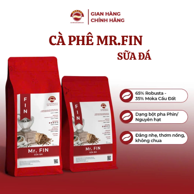 Cà phê Mr. FIN Sữa Đá - 250 Gram