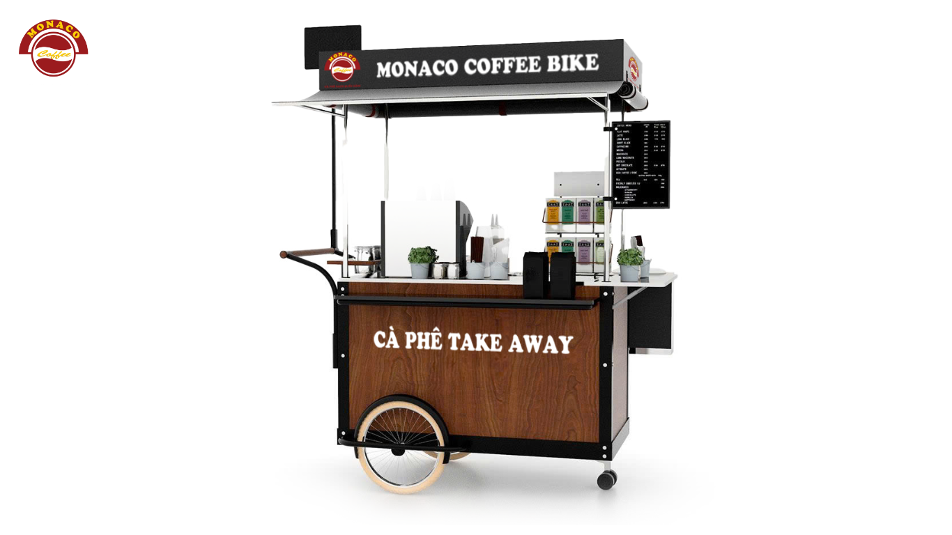 mô hình xe cafe take away đã trở thành một xu hướng kinh doanh mới mẻ, độc đáo và có sức lan tỏa mạnh